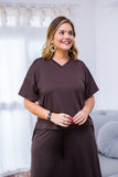 Blusa Decote V Malha Fria Estela