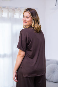 Blusa Decote V Malha Fria Estela