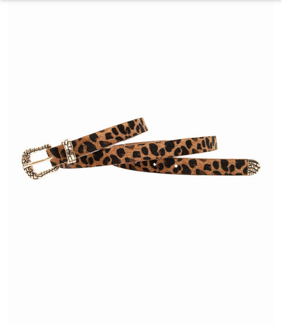 Cinto Animal Print com Fivela Croco Tigresa