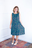 Vestido Malha Confort Regata Midi Sofia